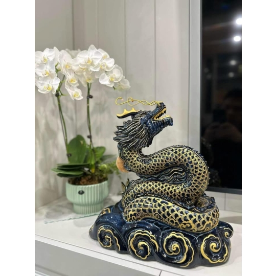 LINH VẬT RỒNG DOHA VÀNG 24k 