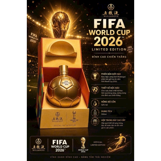 RƯỢU NGŨ LƯƠNG DỊCH bản FIFA WORLD CUP 2026