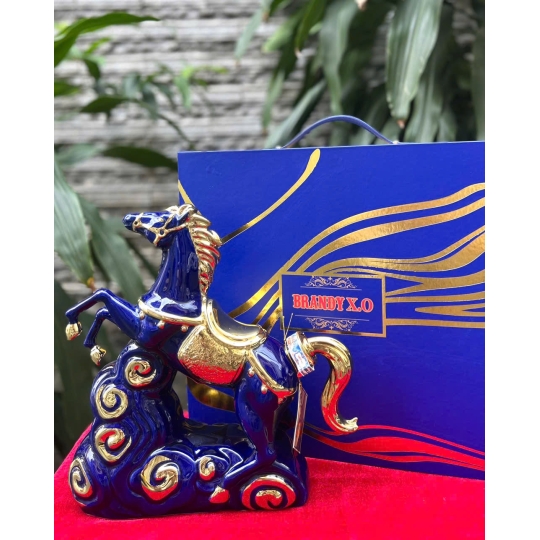 CHIẾN MÃ PHONG VÂN ( xanh - trắng) 